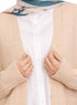 Latte Basic Pocket Cardigan - Khotwh